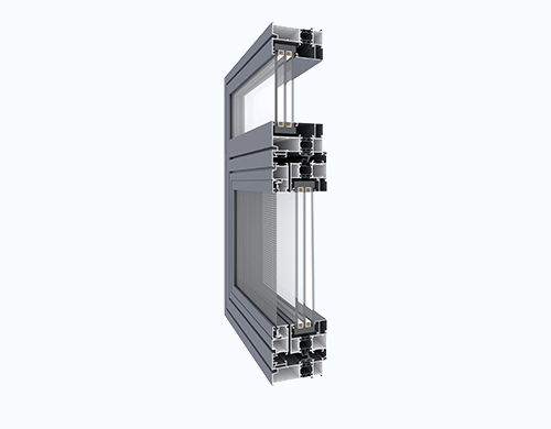 WJM88系統(tǒng)內(nèi)外平框雙內(nèi)開窗